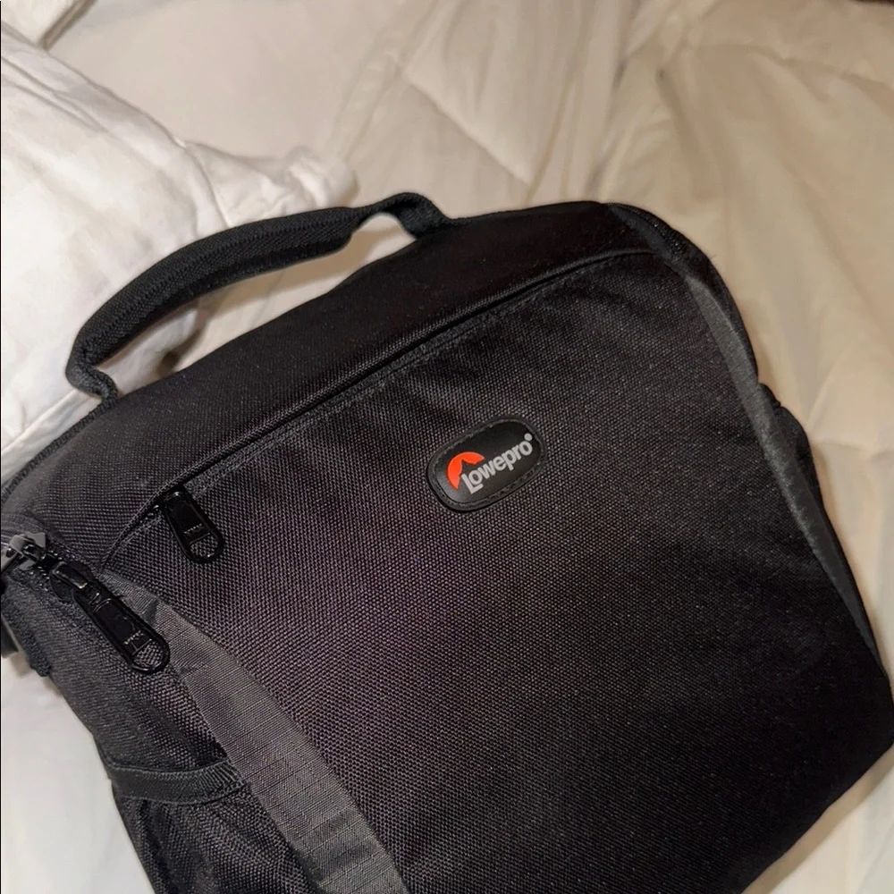 Lowepro Black camera Bag with Padded Protection and Durable Design